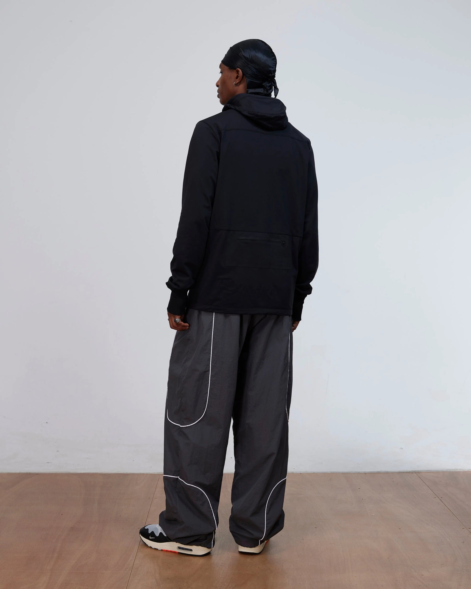 Patta Technical Hooded Sweater (Black) Patta