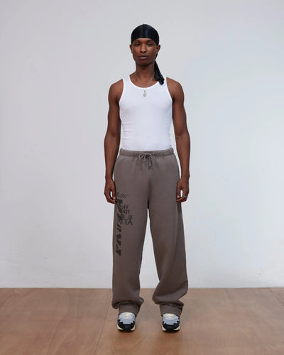 Patta Off Beat Straight Leg Jogging Pants (Brushed Nickel) Patta