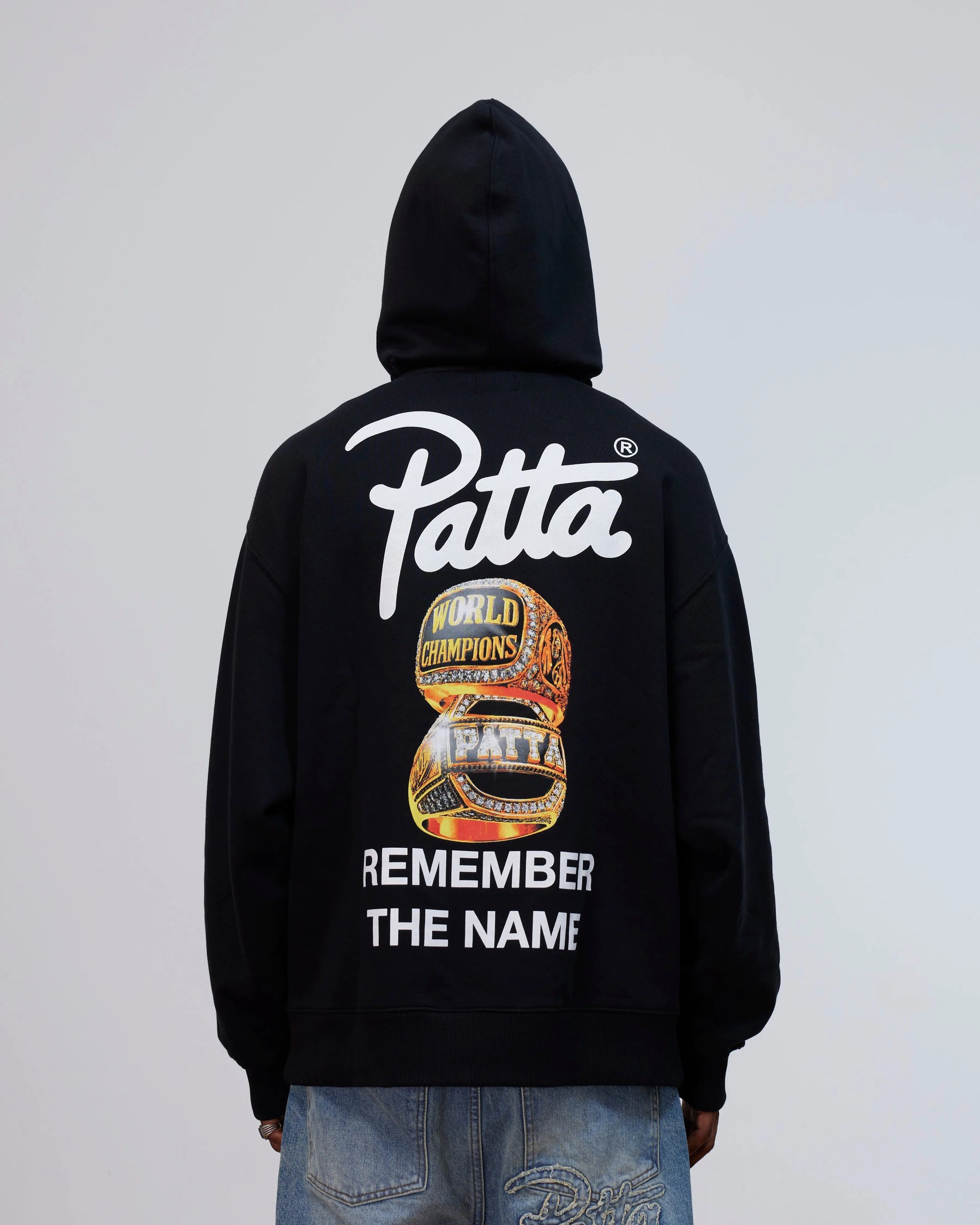 Patta Kids Championship Hooded Sweater (Black) Patta