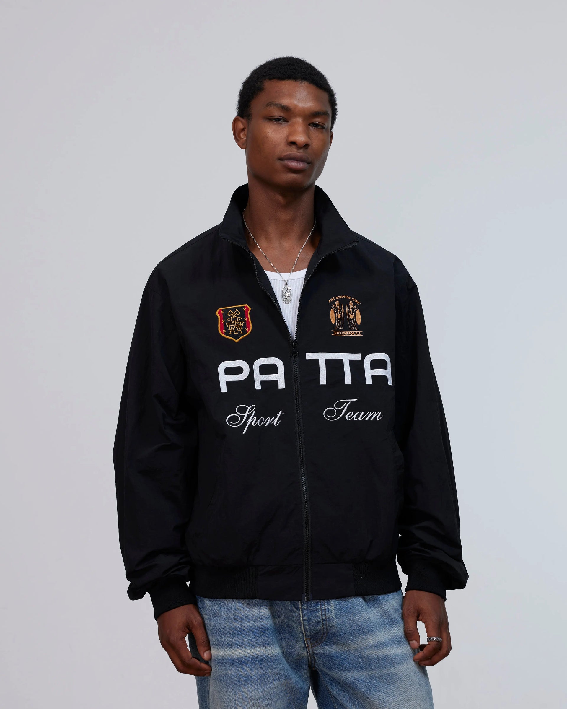 Patta Racing Team Track Jacket (Black) Patta