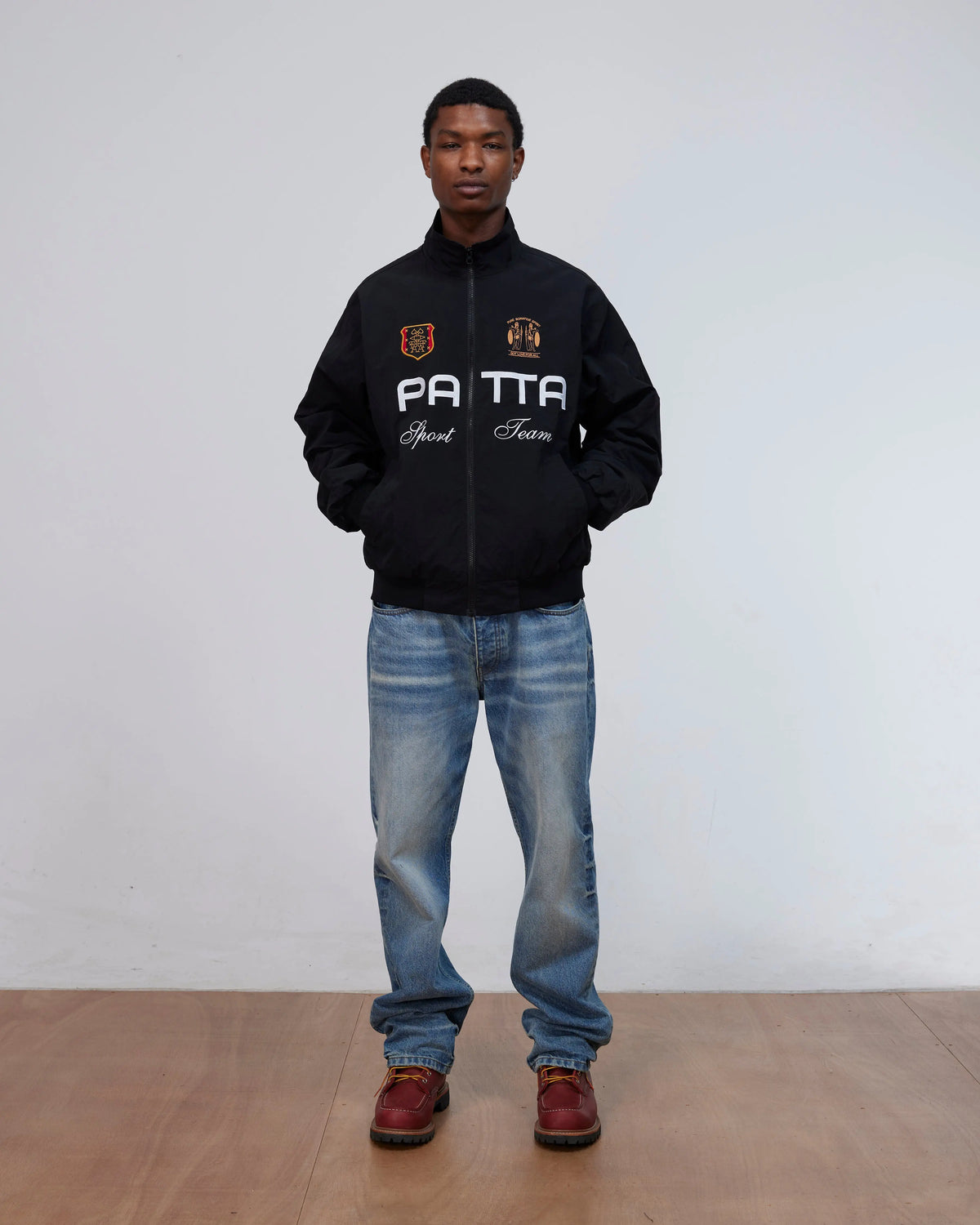 Patta Racing Team Track Jacket (Black) Patta
