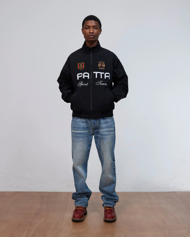 Patta Racing Team Track Jacket (Black) Patta