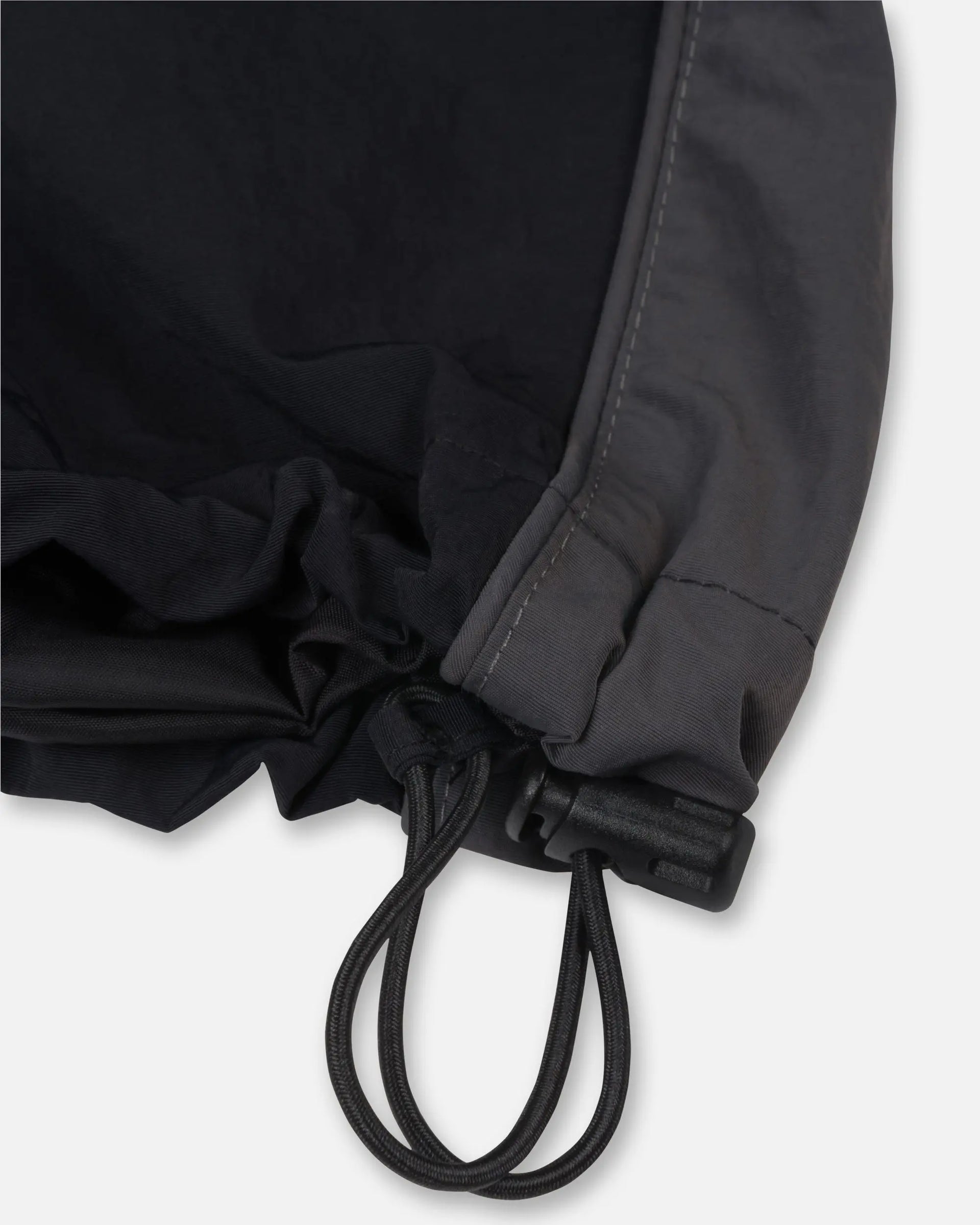 Patta Panelled Oversized Track Pants (Black) Patta