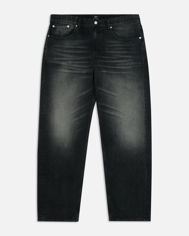 Patta Dark Dirty Whiskers Baggy Denim Pants (Black) Patta