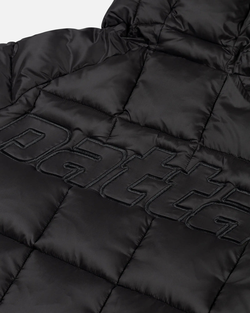 Patta Square Quilted Puffer Jacket (Black) Patta