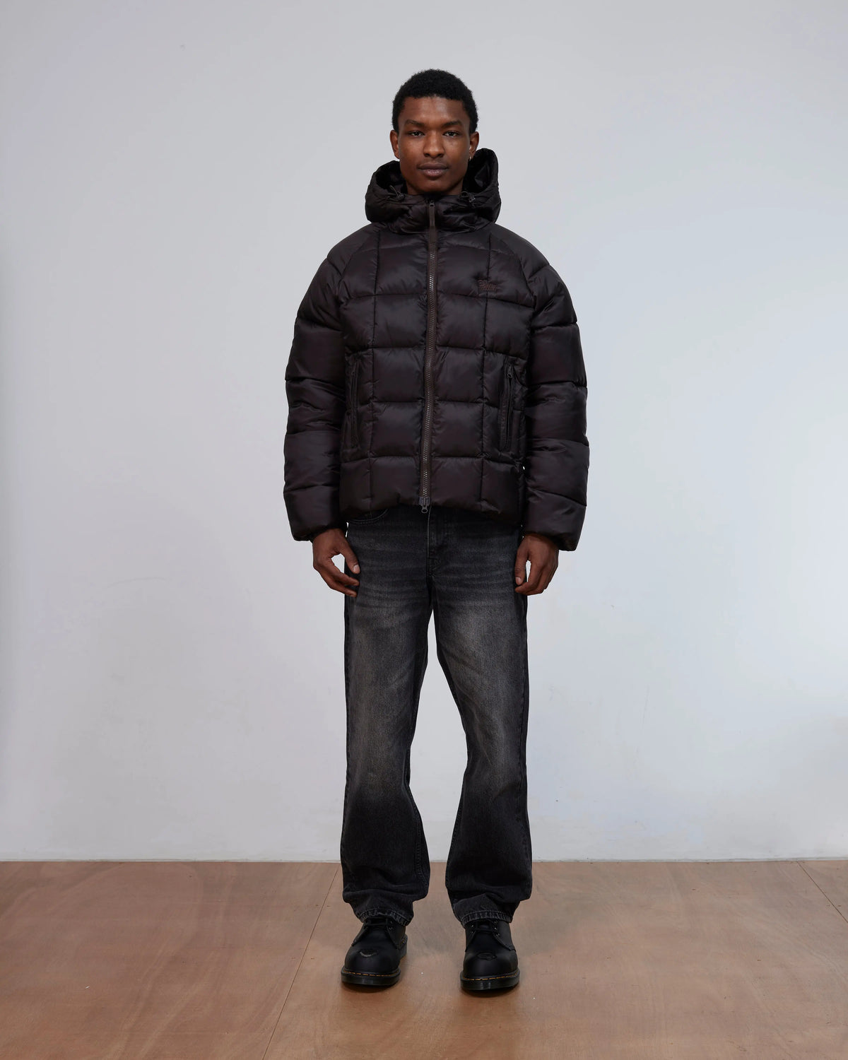 Patta Square Quilted Puffer Jacket (Java) Patta
