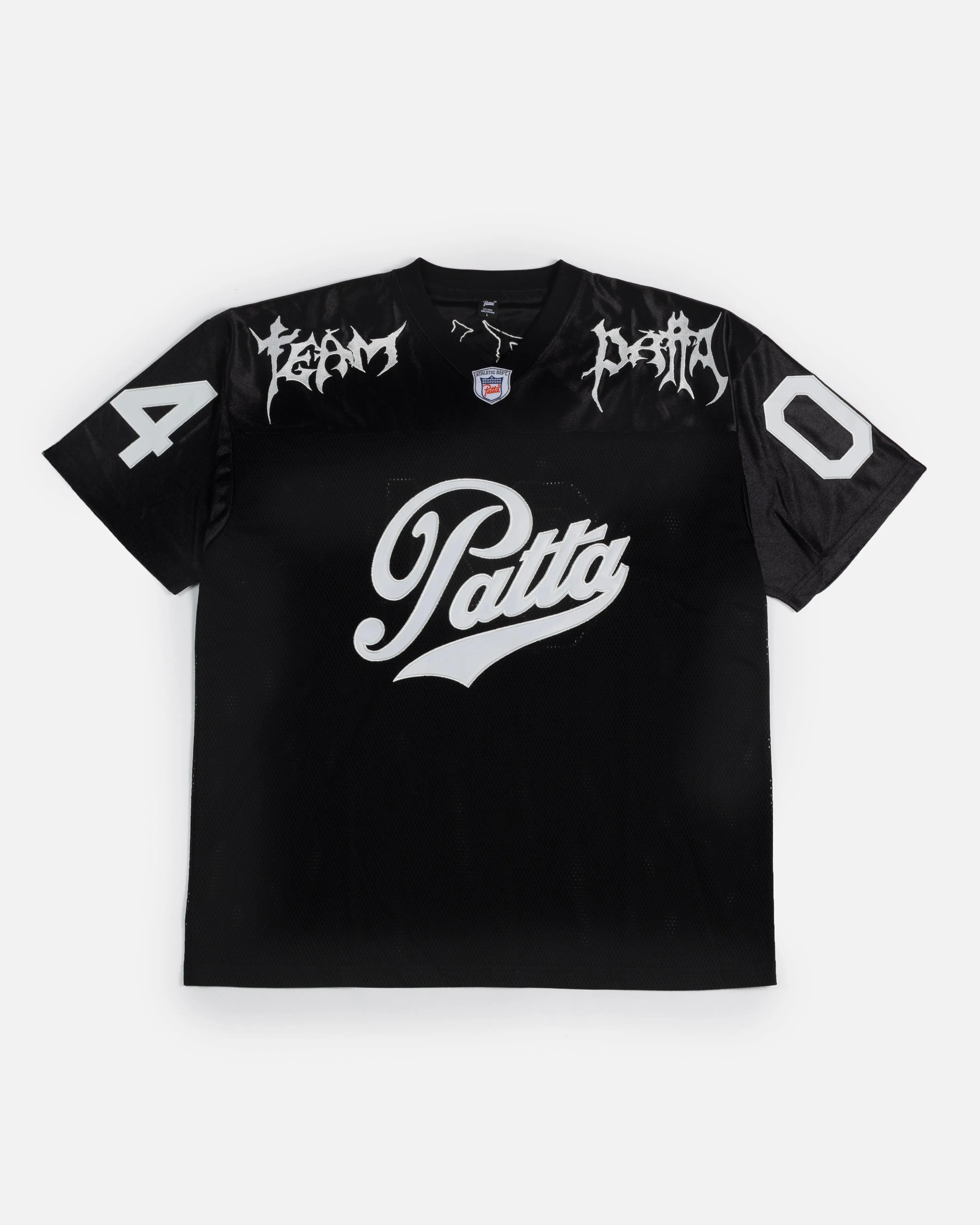 Patta American Football Jersey (Black) - Patta