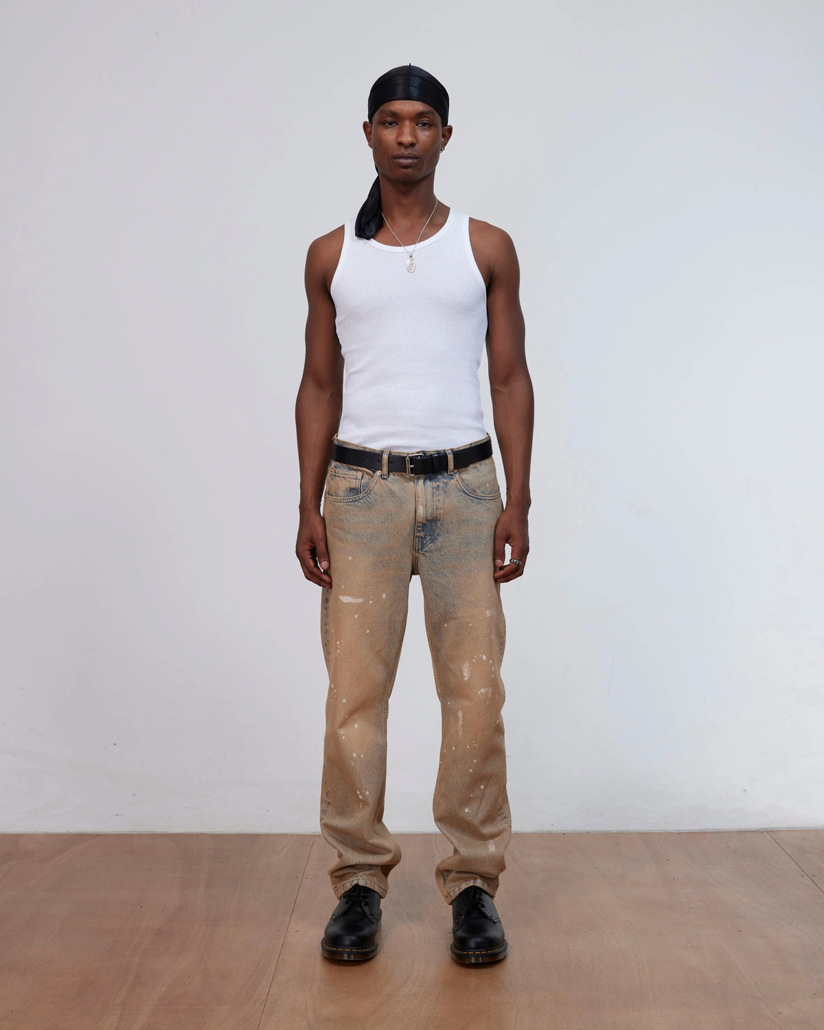 Patta Studded Got Love For All Belt (Black) Patta