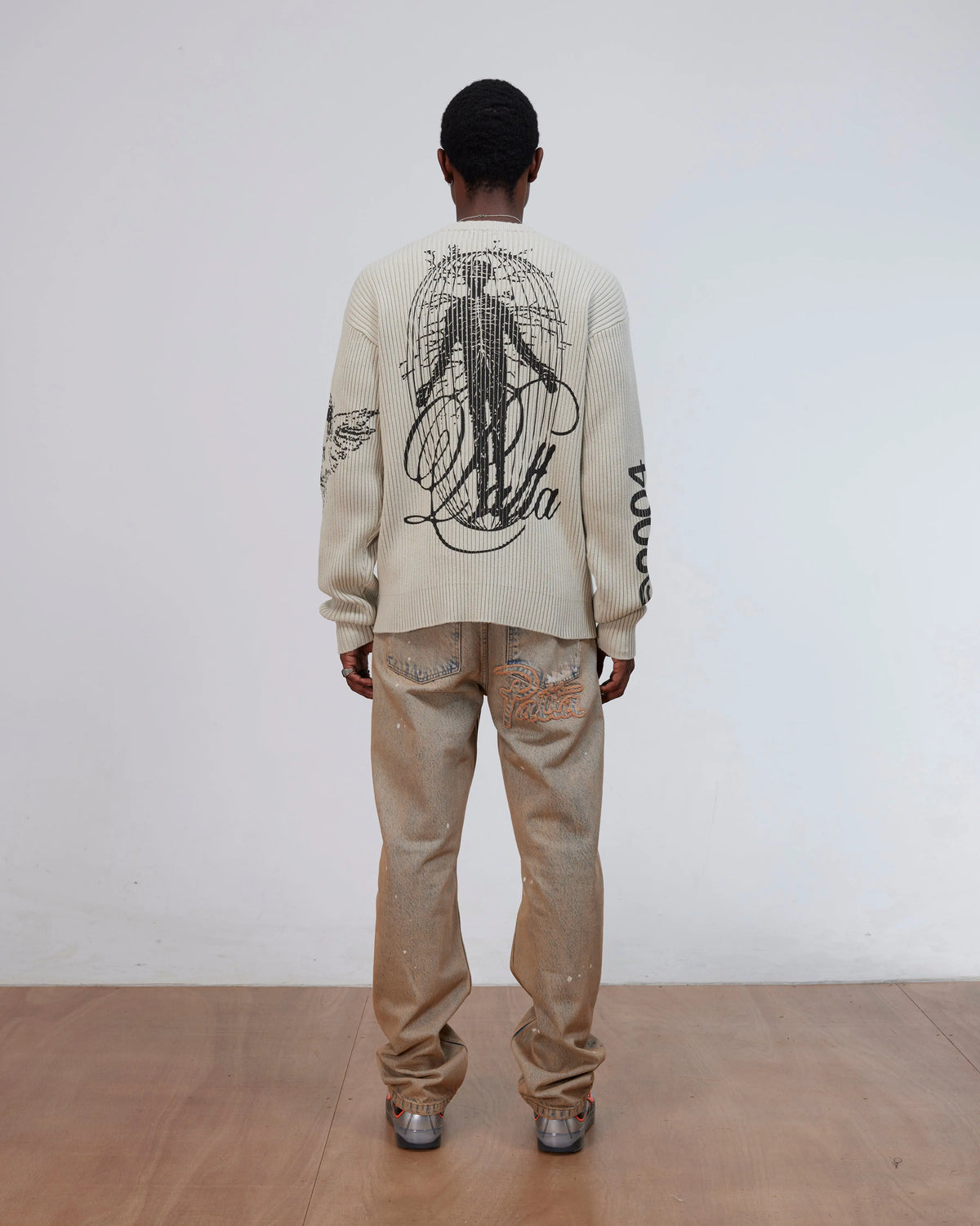 Patta Scorpio Knitted Jumper (Plaza Taupe) Patta
