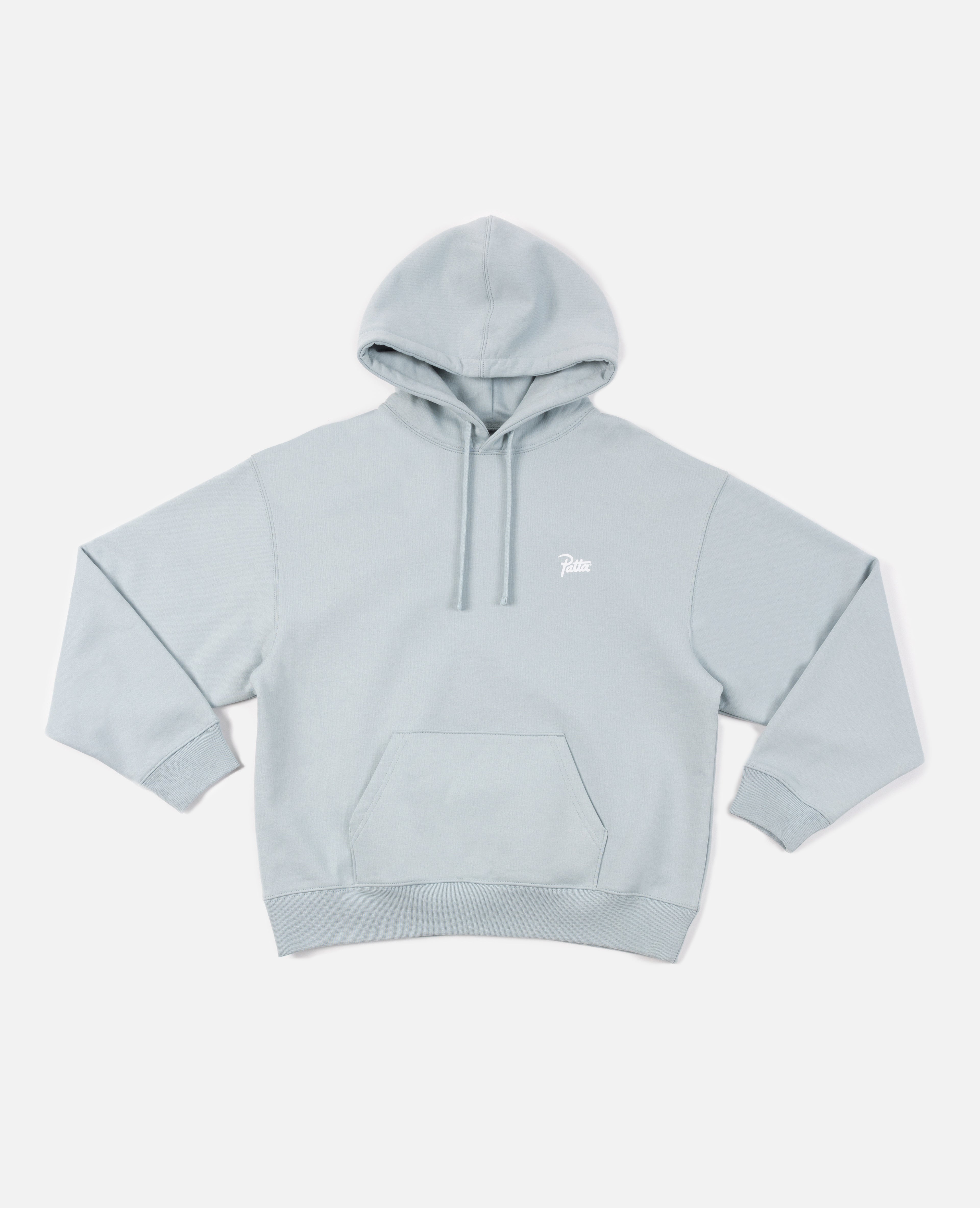 Grey patta hoodie hot sale