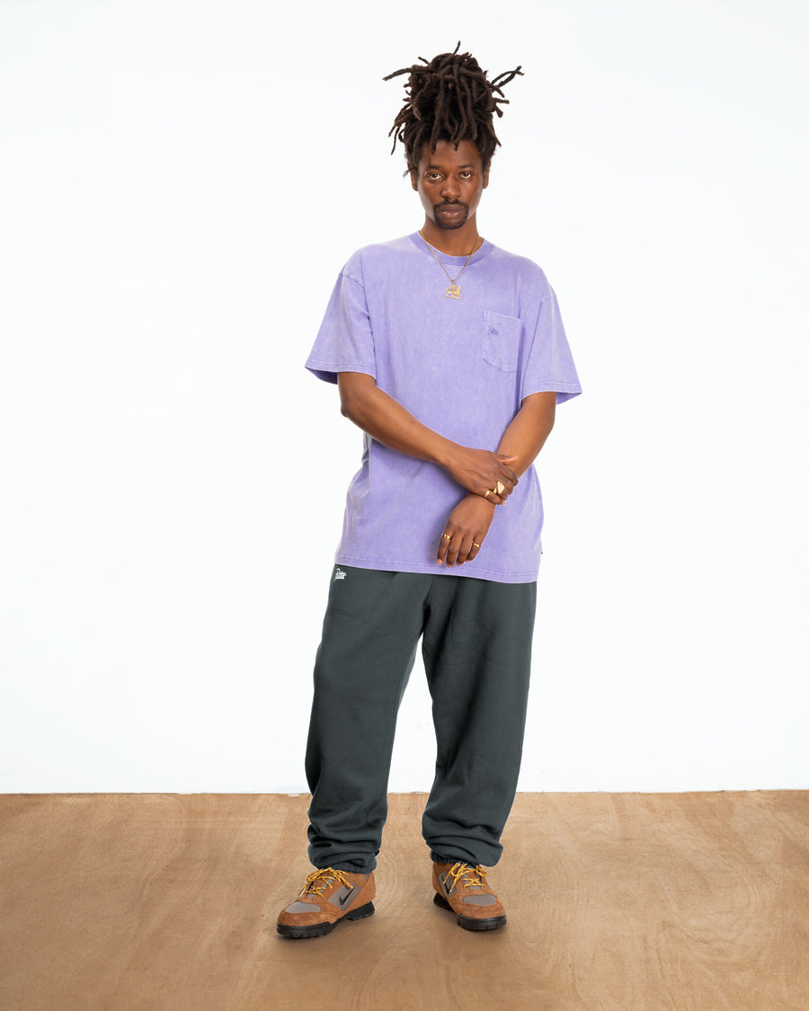 Patta Basic Washed Pocket T-Shirt (Paisley Purple)