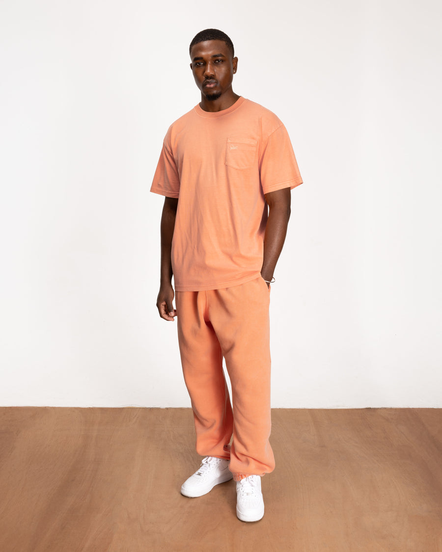 Patta Basic Washed Pocket T-Shirt (Melon)