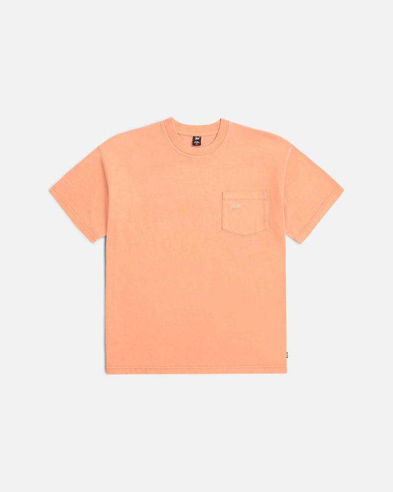 Patta Basic Washed Pocket T-Shirt - Melon