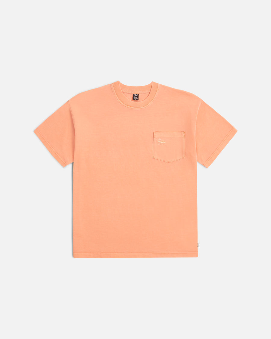 Patta Basic Washed Pocket T-Shirt (Melon)