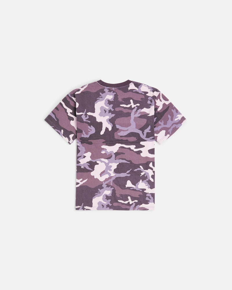 Patta Basic Woodland Camo T-Shirt - Navy Cosmos