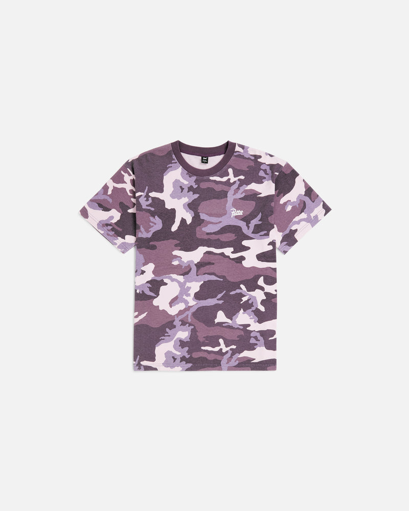 Patta Basic Woodland Camo T-Shirt (Navy Cosmos)