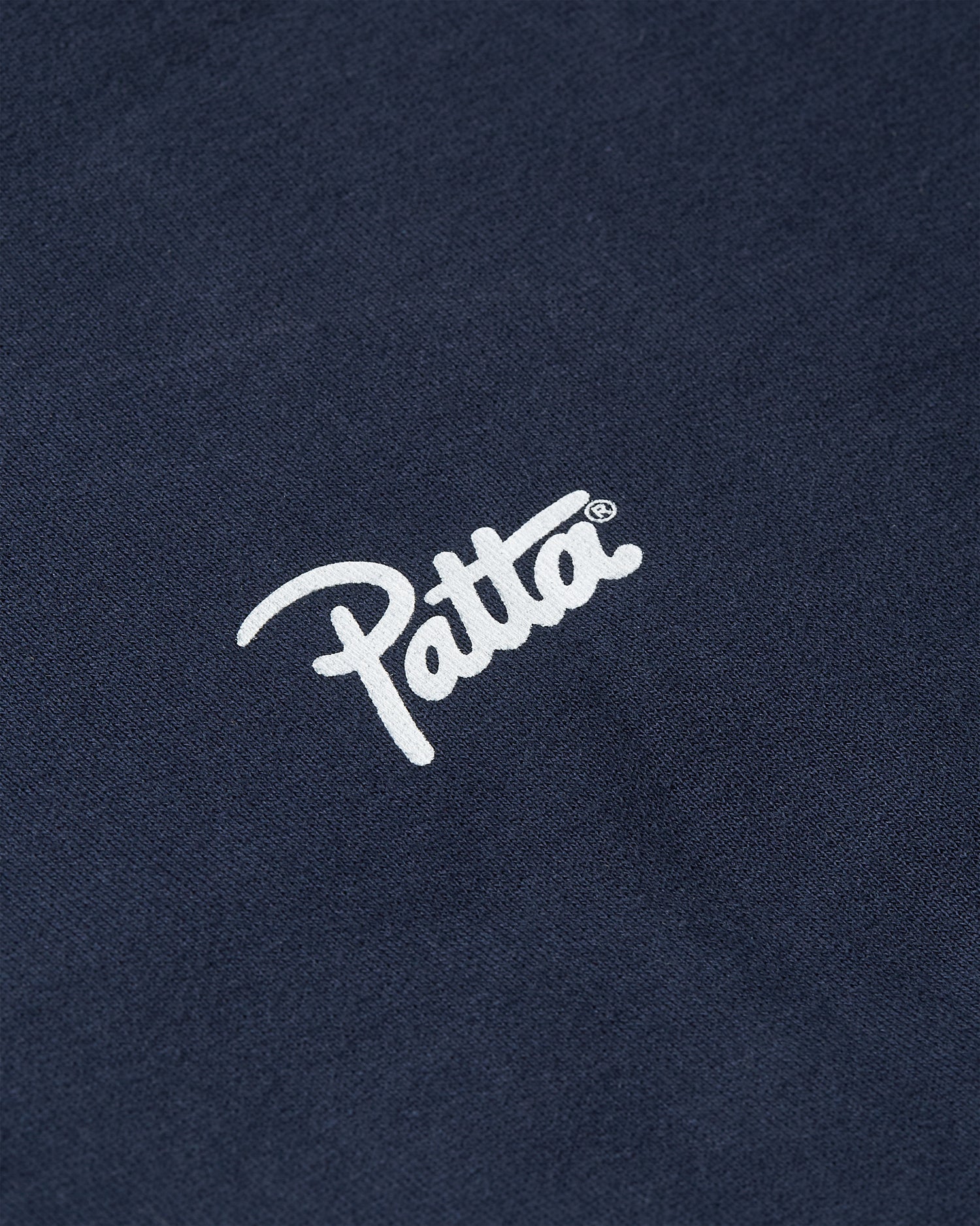 Patta Classic Zip Up Hooded Sweater (Black Iris)