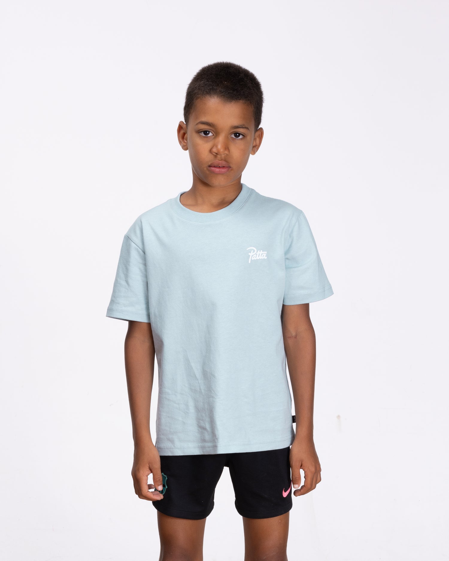 Patta Xerox Peace Kids T-Shirt (Dusty Blue)