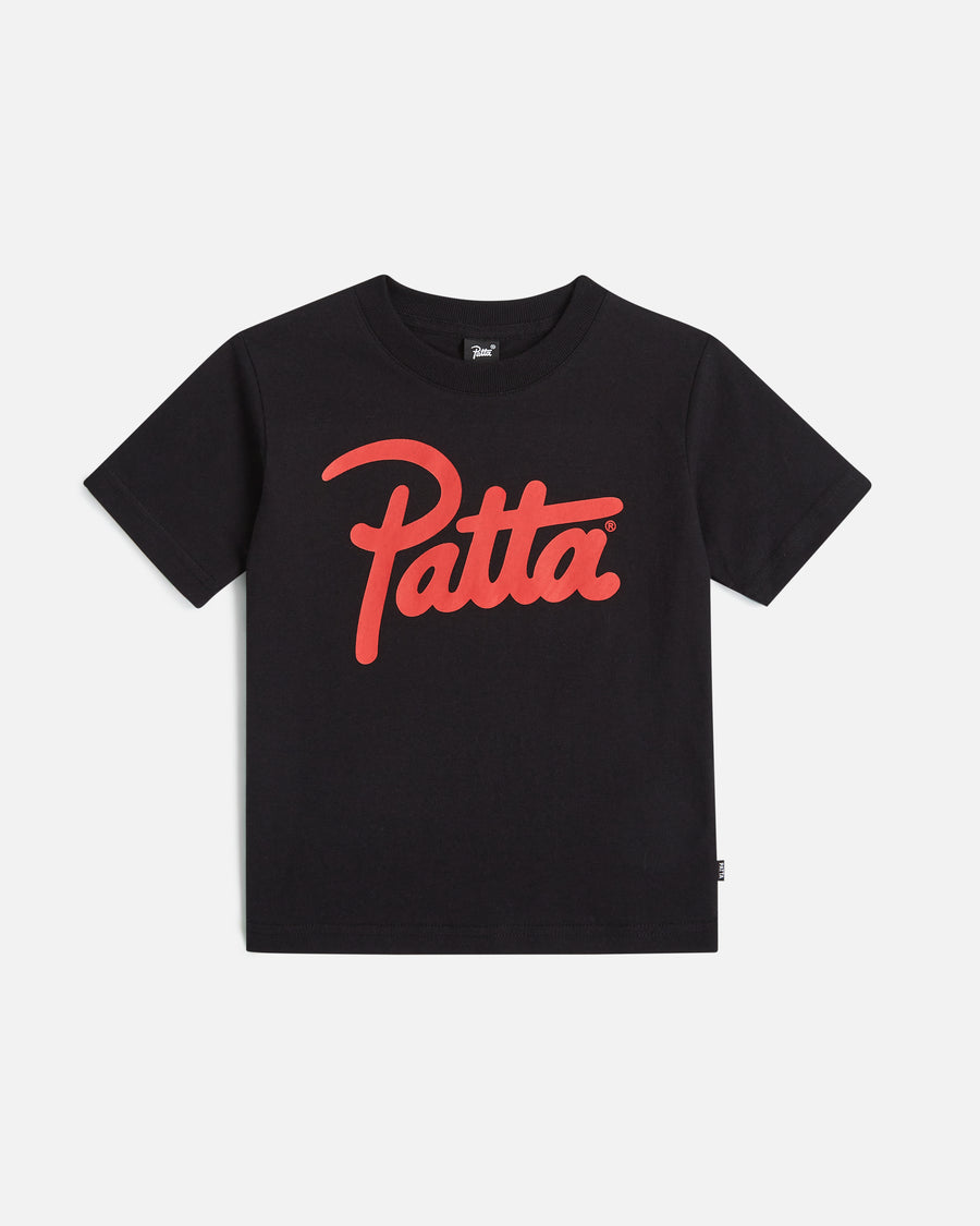 Patta Script Logo Kids T-Shirt