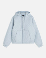 Patta Insulated Quilted Hooded Jacket (Gray Dawn) Patta