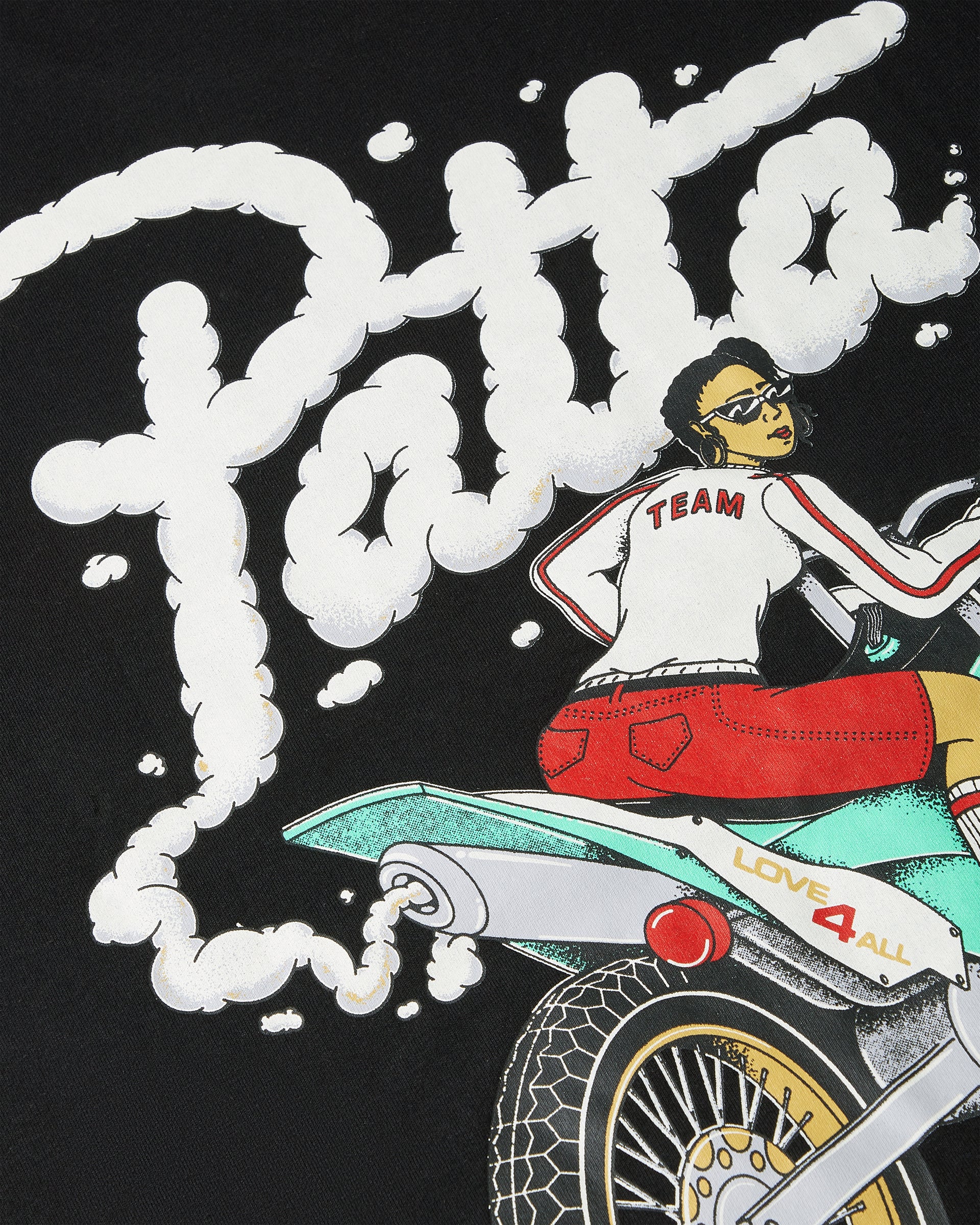 Patta Biker T-Shirt (Black)