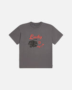 Patta Lucky Team T-Shirt - Forged Iron