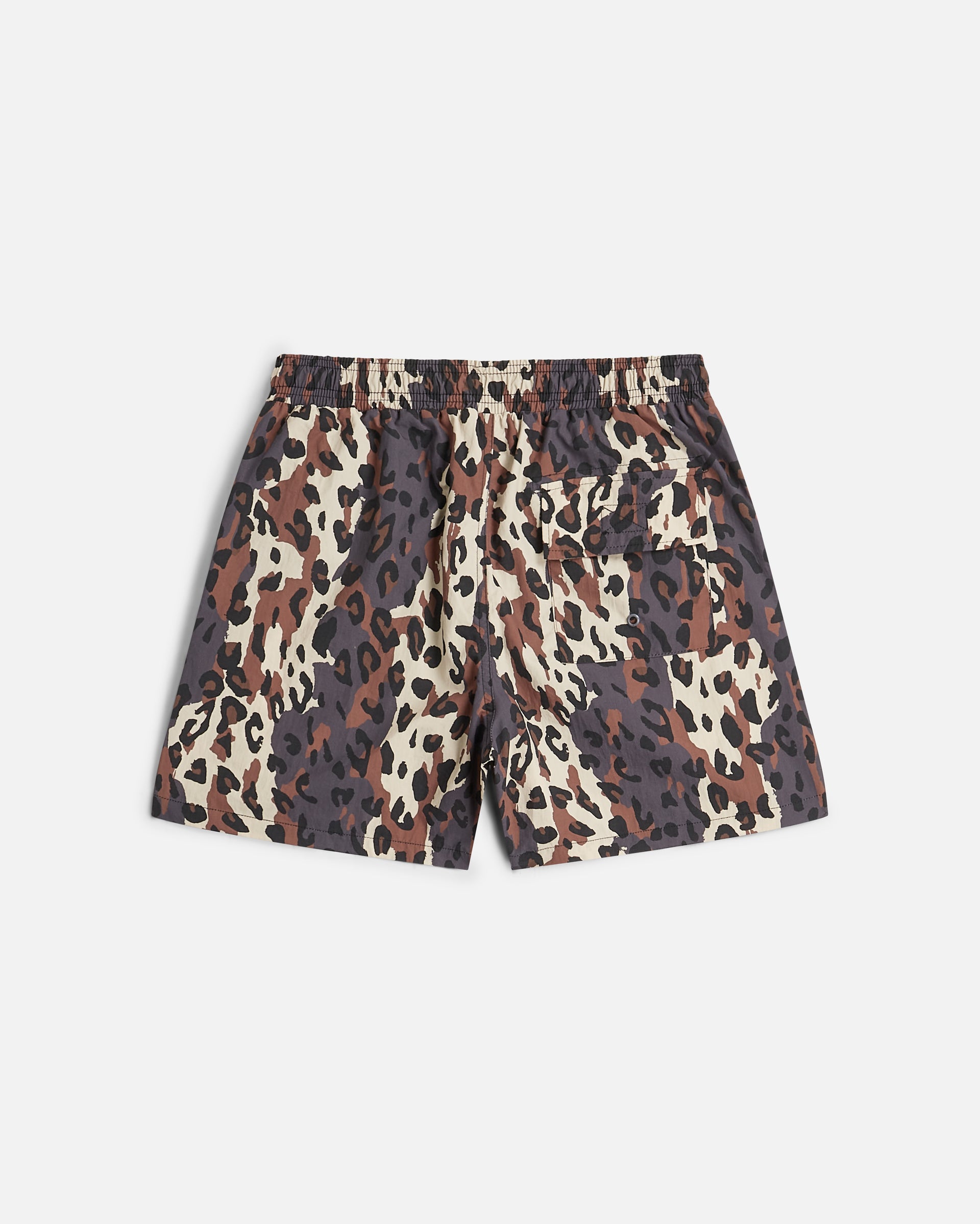 Patta City Leopard Swim Shorts (Tornado)