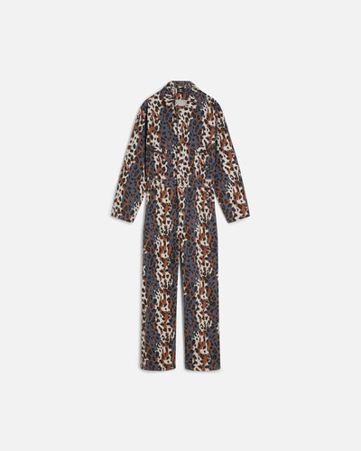 Patta City Leopard Boiler Suit - Multi