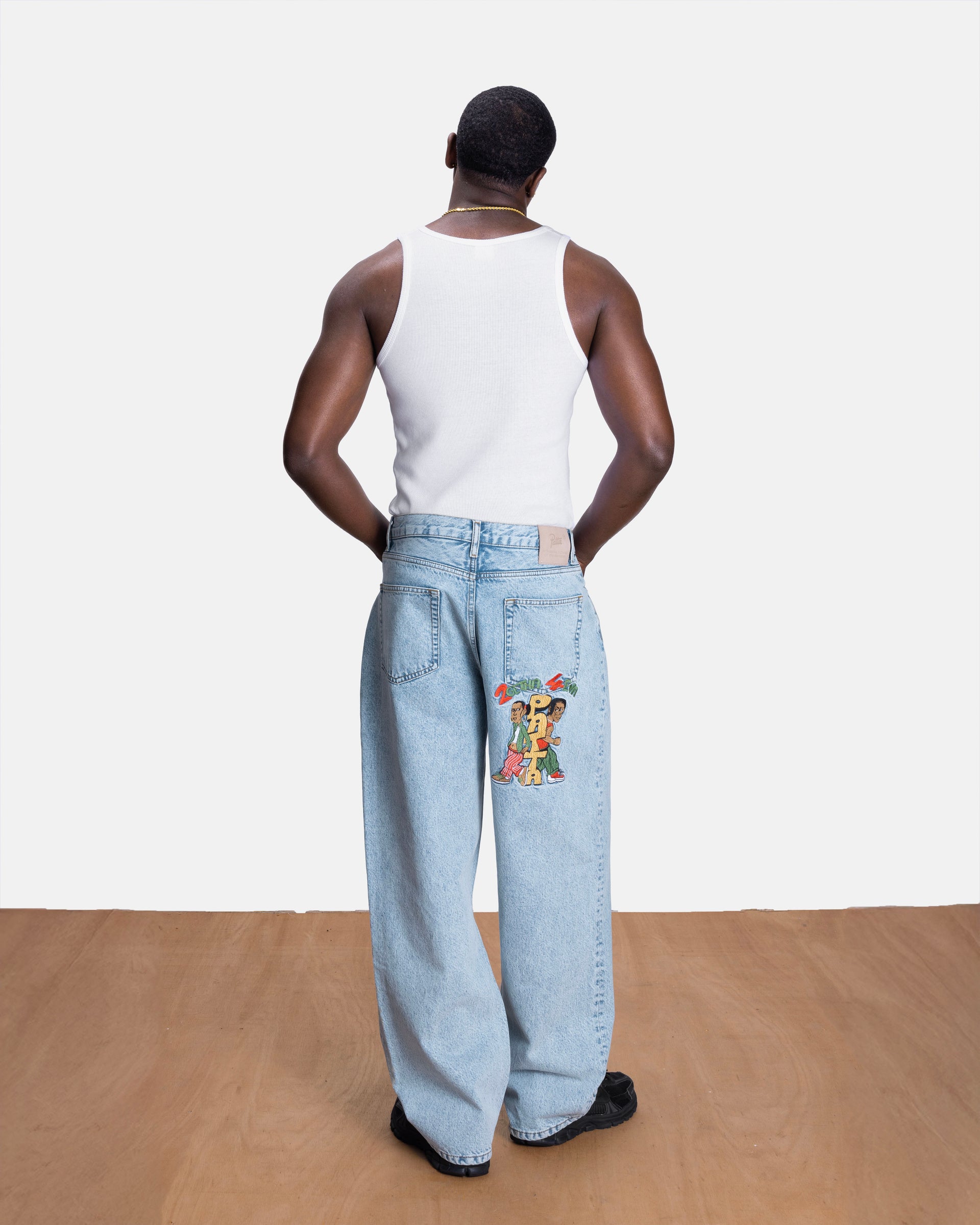 Patta 2Getha4Eva Denim Pants (Light Blue Denim)