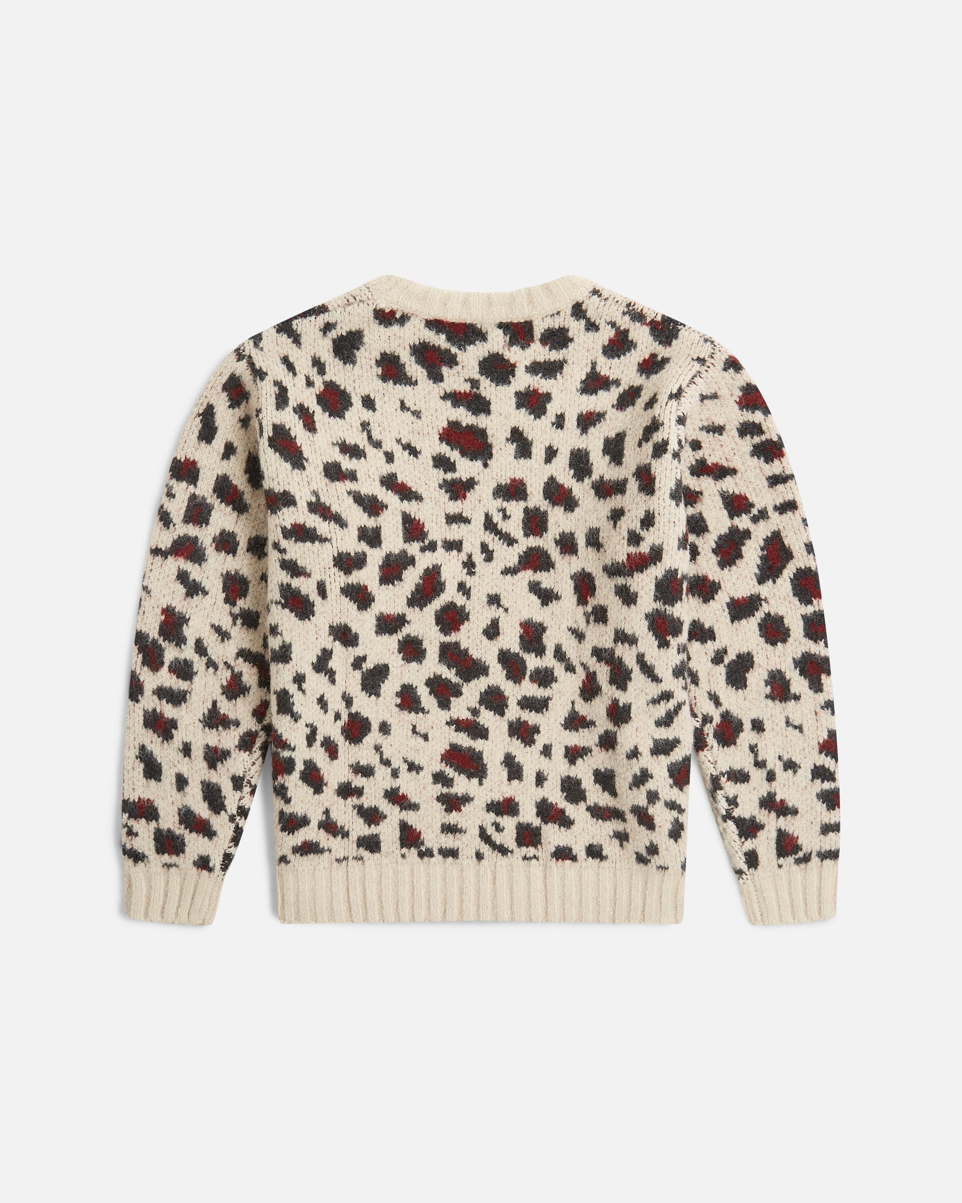 Patta Leopard Brushed Knitted Sweater - Multi