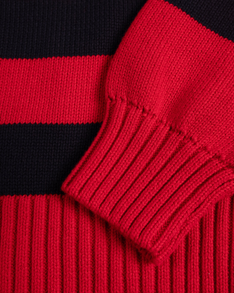 Patta Striped Flag Knitted Sweater - Multi