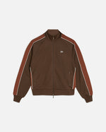 Patta Tricot Track Jacket (Chestnut)