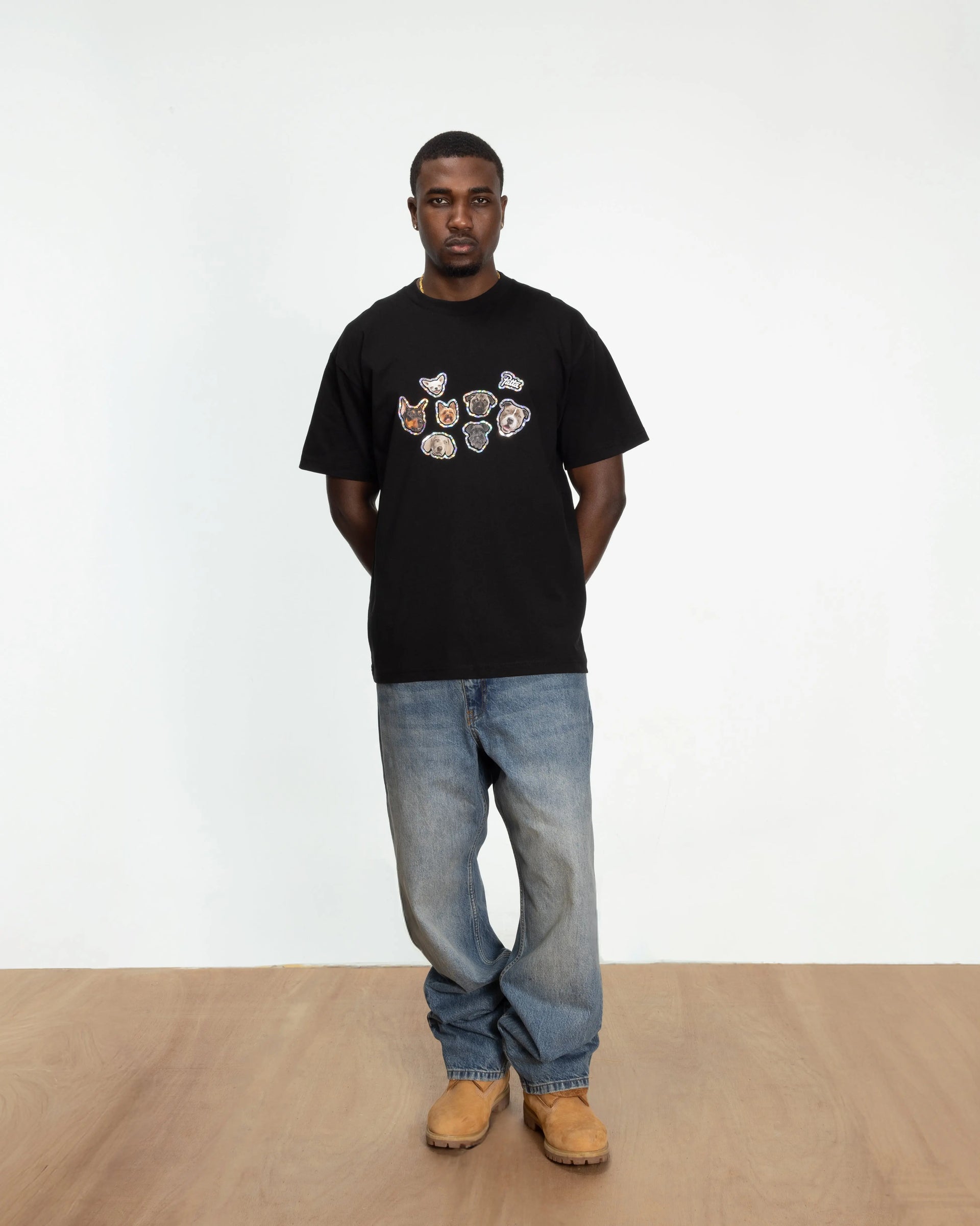 Patta Dogs T-Shirt (Black) Patta