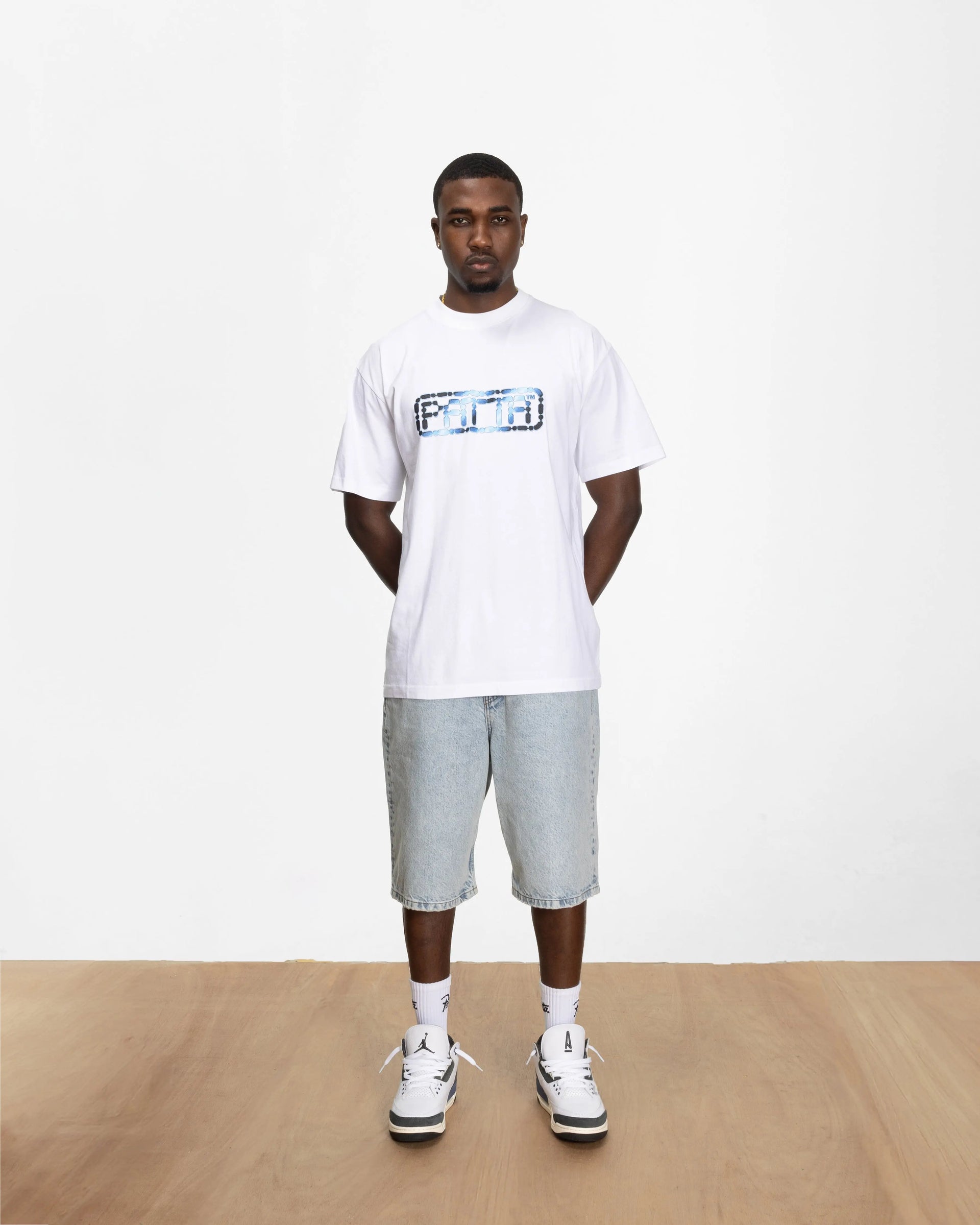 Patta Bike Chain T-Shirt (White) Patta