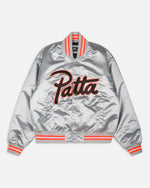 Patta Classic Satin Bomber Jacket (Lunar Rock) Patta