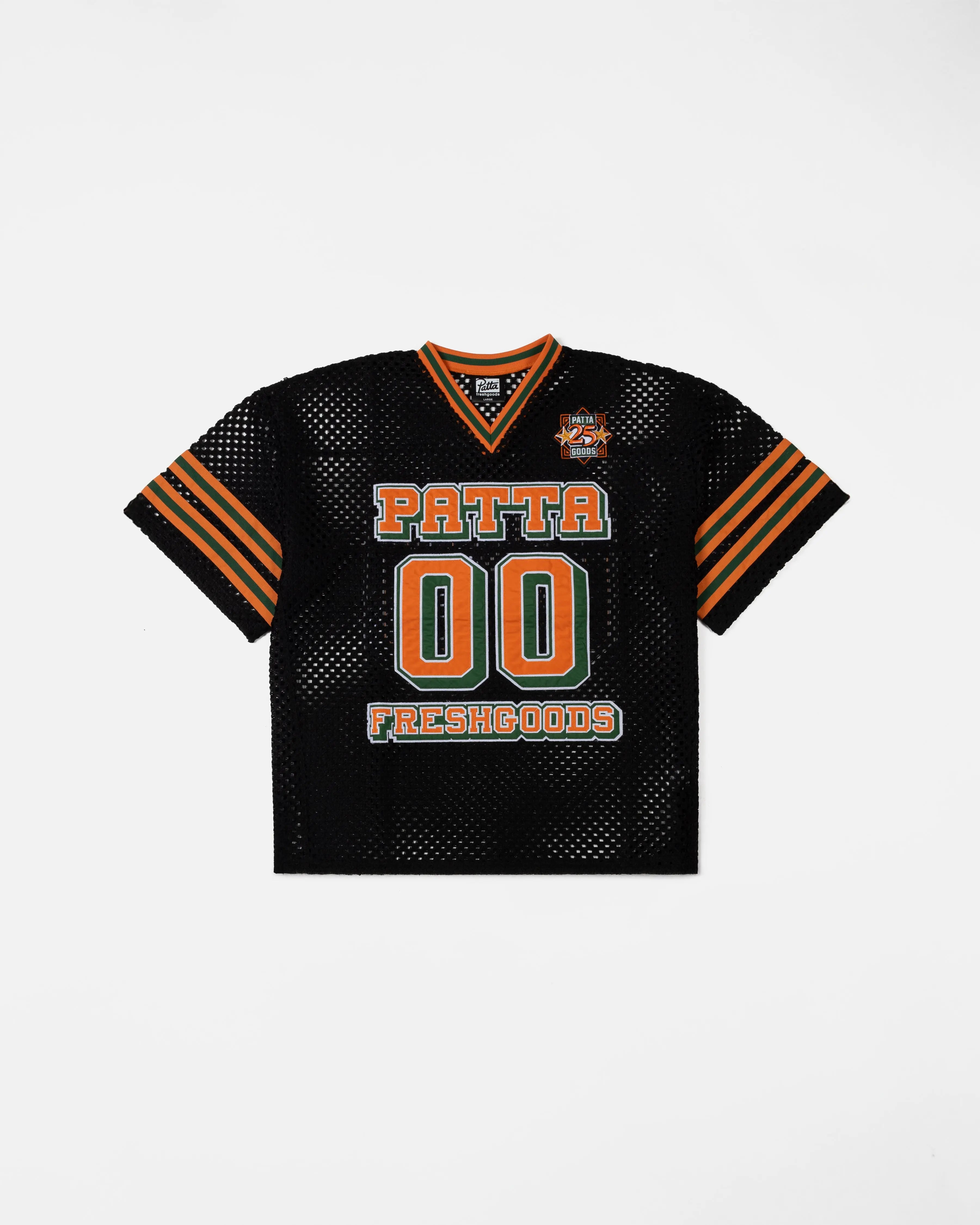 Patta x Joe Freshgoods Football Top (Black) - Patta