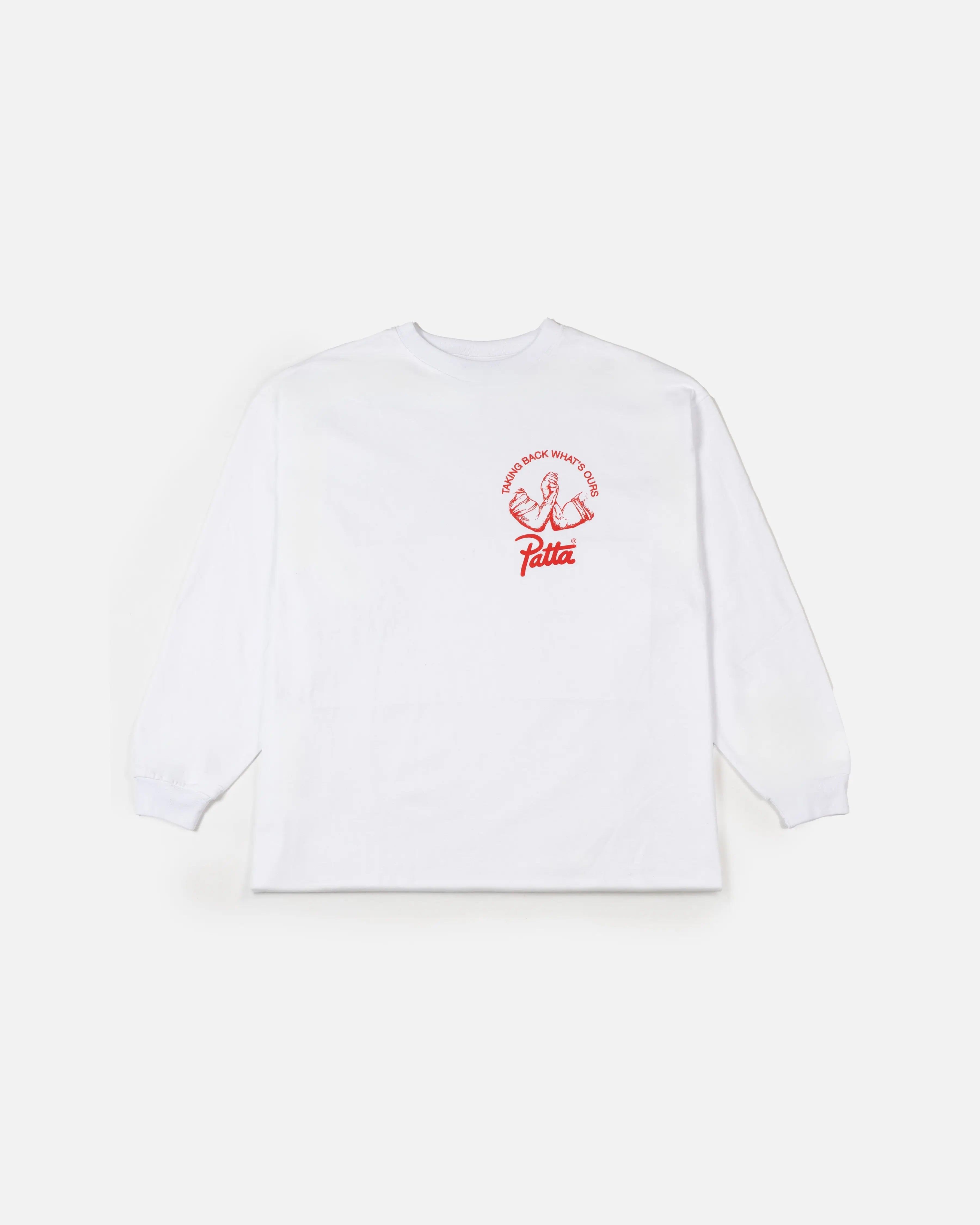 Patta x Joe Freshgoods Coalition Long Sleeve T-Shirt (White) - Patta