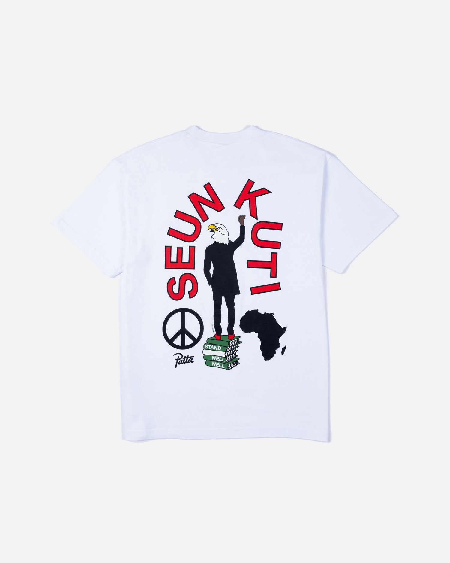 Patta Soundsystem x Seun Kuti T-Shirt (White)