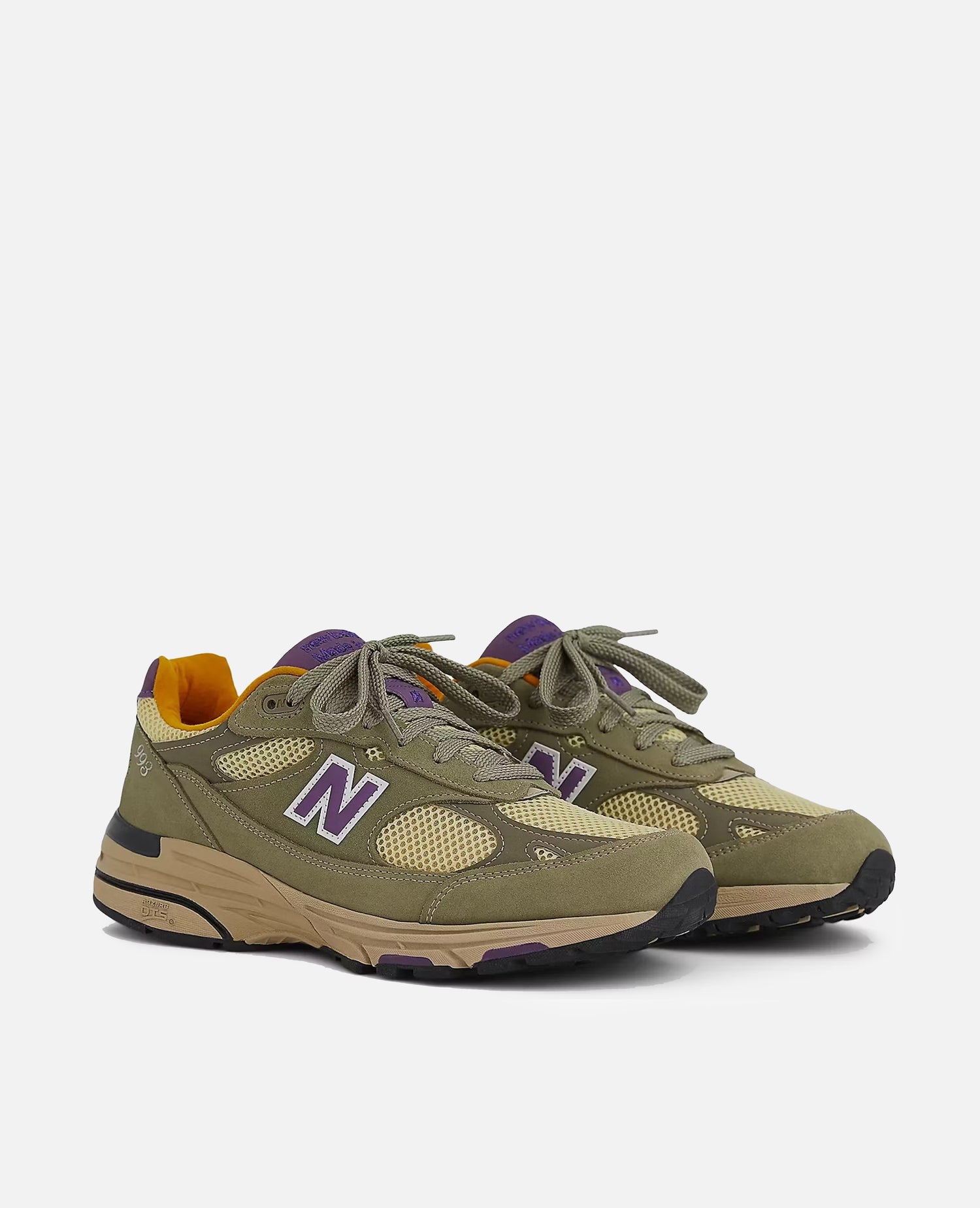 New Balance U993 (Olive Leaf/Maize)