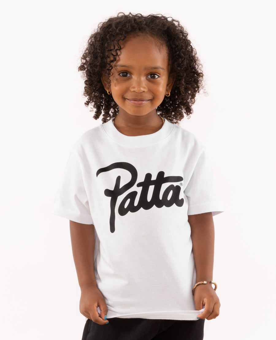 Patta Kids Script Logo T-Shirt