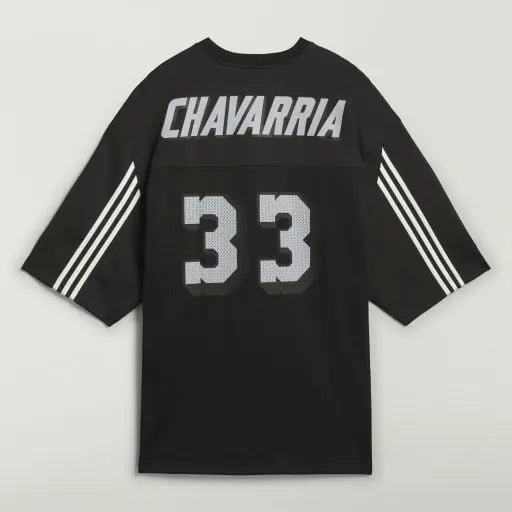 adidas Chavarria Footbal Jersey (Black) - Patta