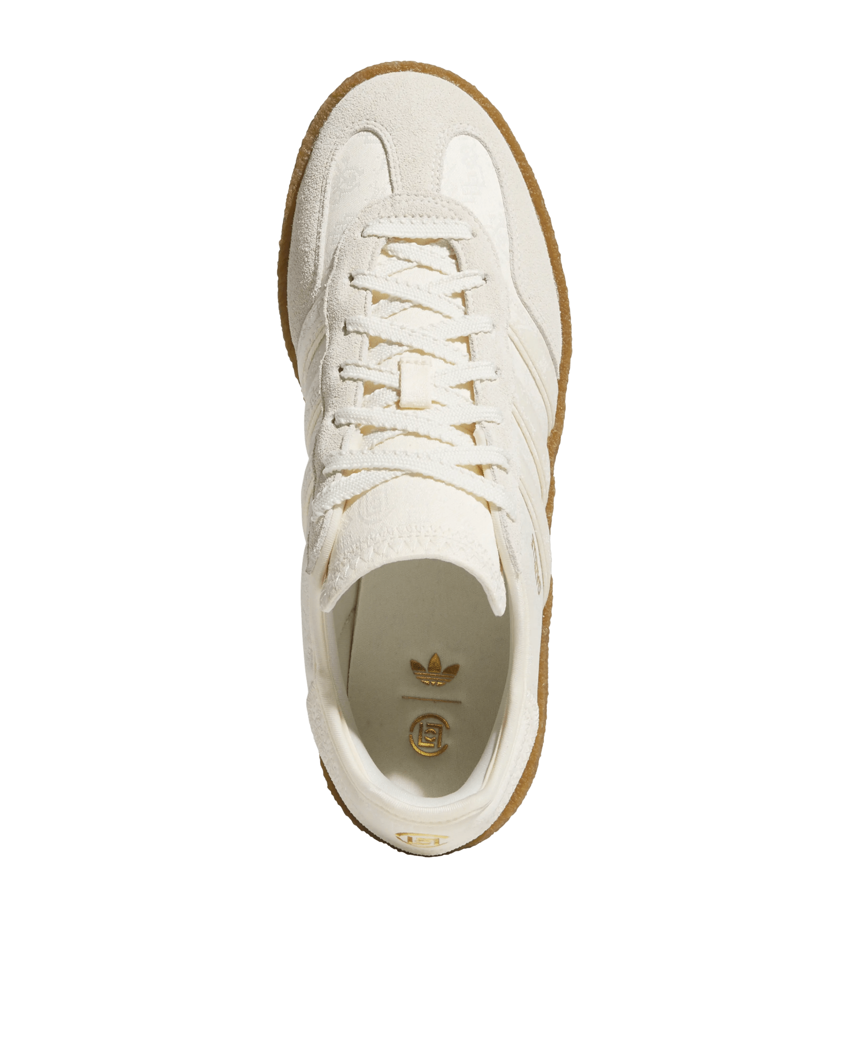 adidas Clot Gazelle Shoes by Edison Chen 'Cream White' - Patta
