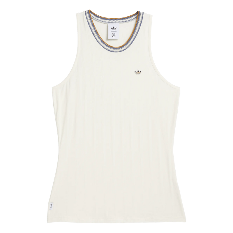 adidas Clot Rib Tank Top by Edison Chen 'Cream White' - Patta