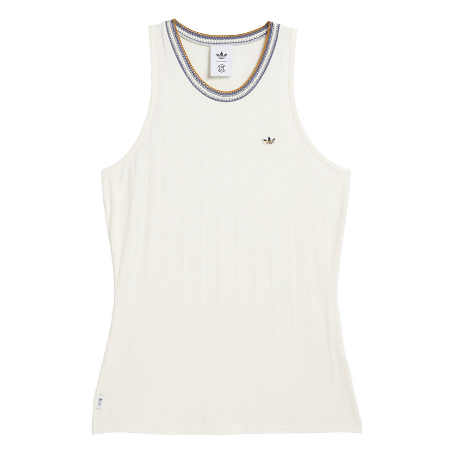 adidas Clot Rib Tank Top by Edison Chen 'Cream White' - Patta