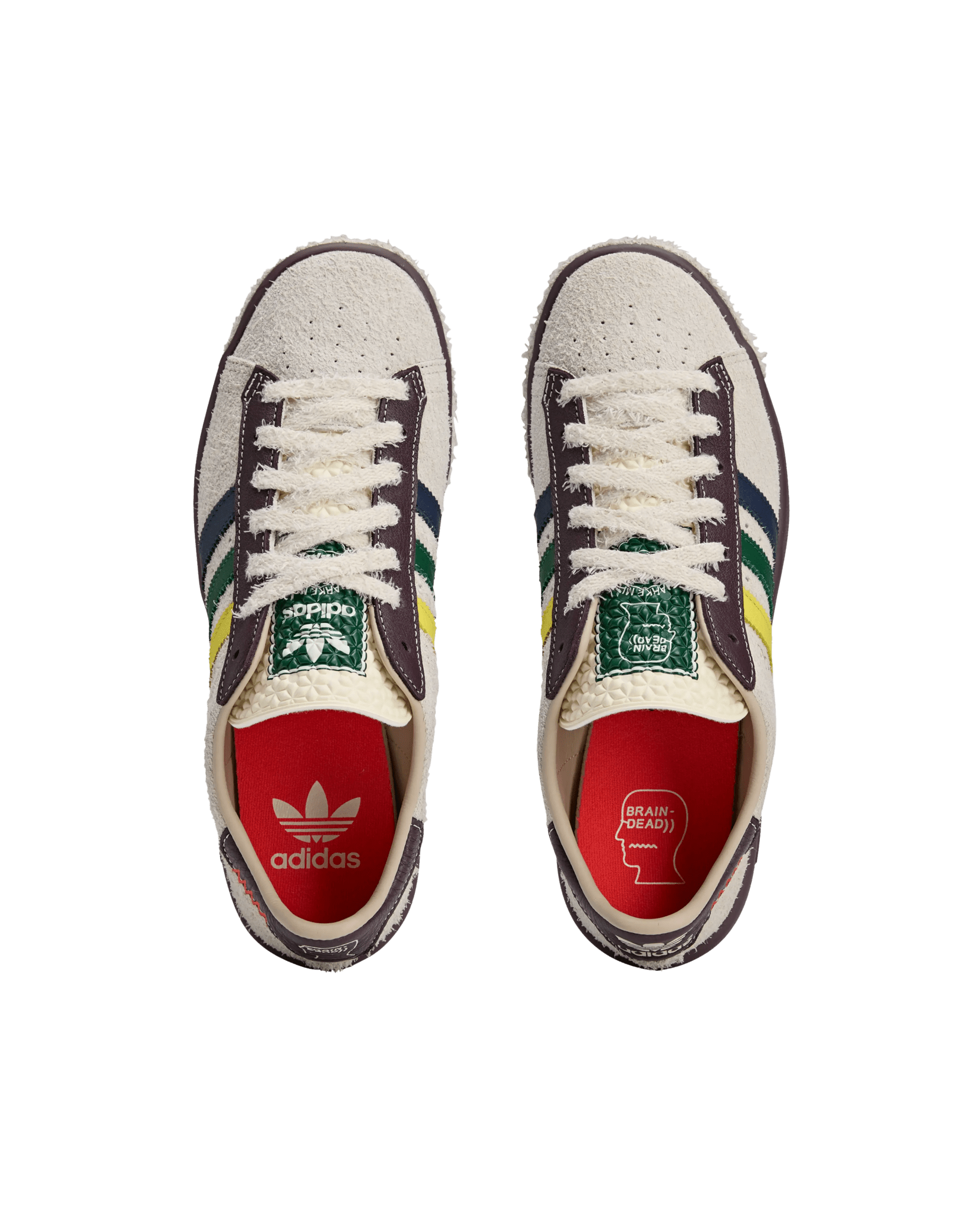 adidas Forest Hills Brain Dead x (Cream White/Pantone - Night Red) - Patta