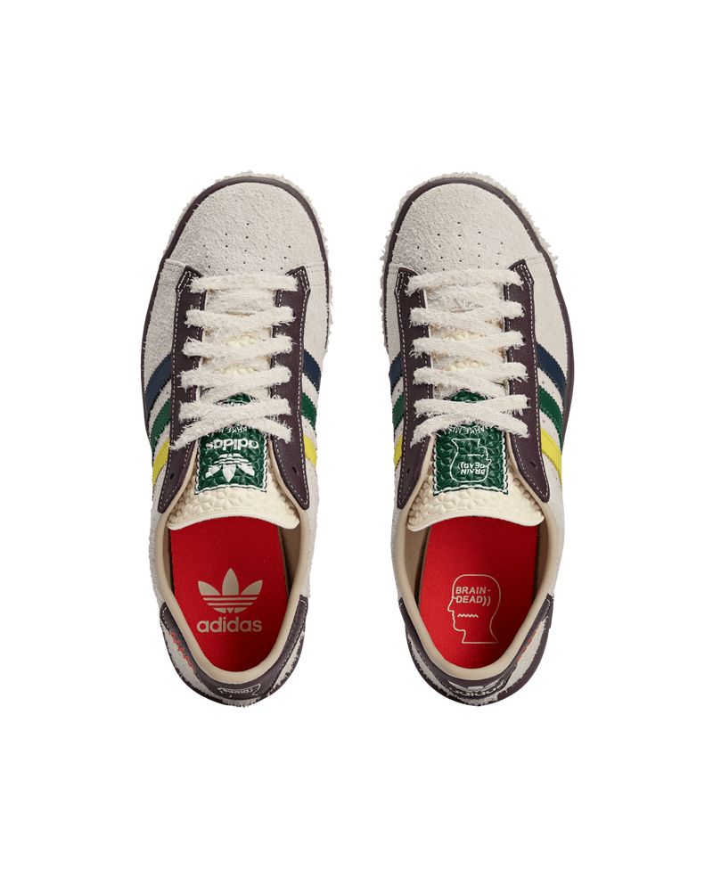 adidas Forest Hills Brain Dead x (Cream White/Pantone - Night Red) - Patta