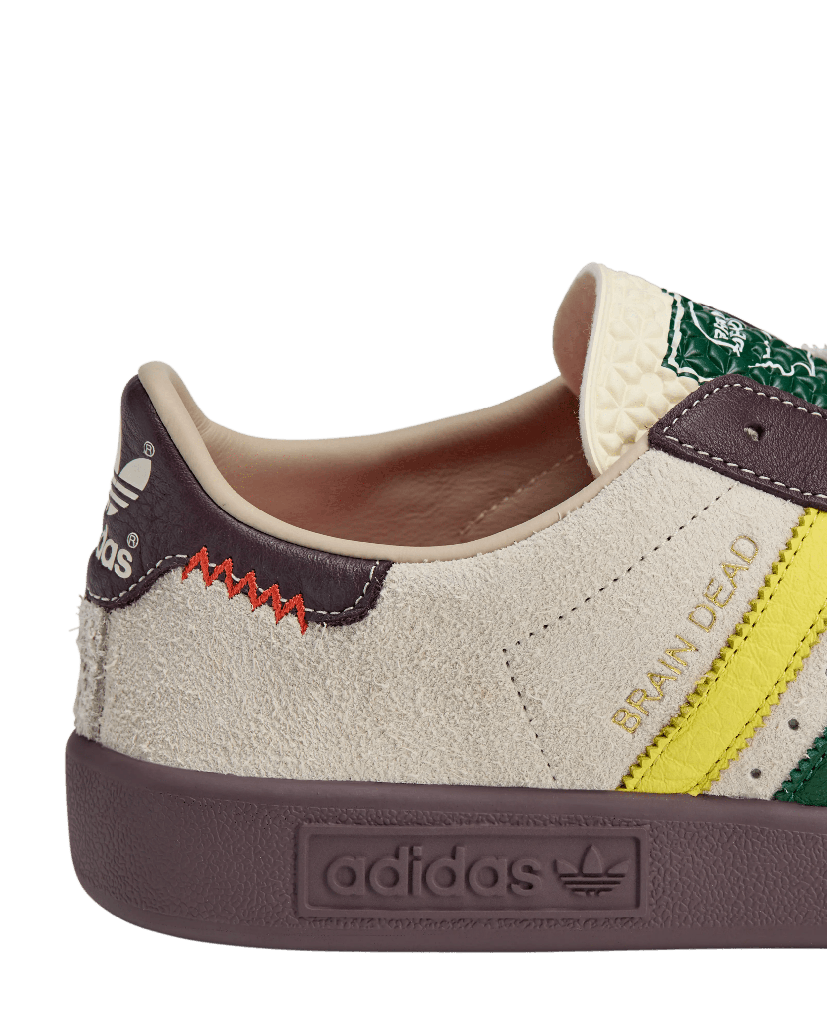 adidas Forest Hills Brain Dead x (Cream White/Pantone - Night Red) - Patta