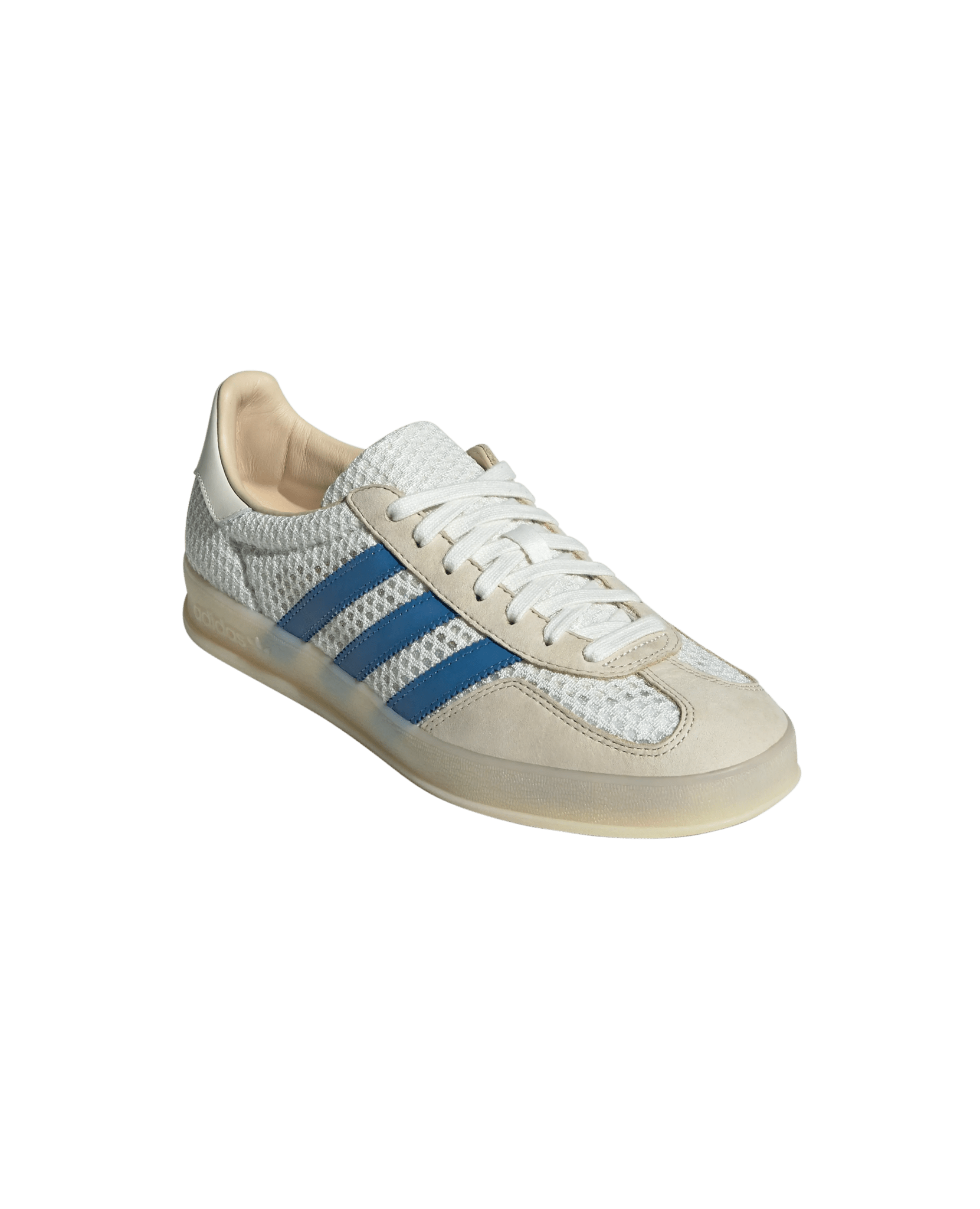 adidas Originals Gazelle Indoor (Off White/Focus Blue/Warm Vanilla) - Patta