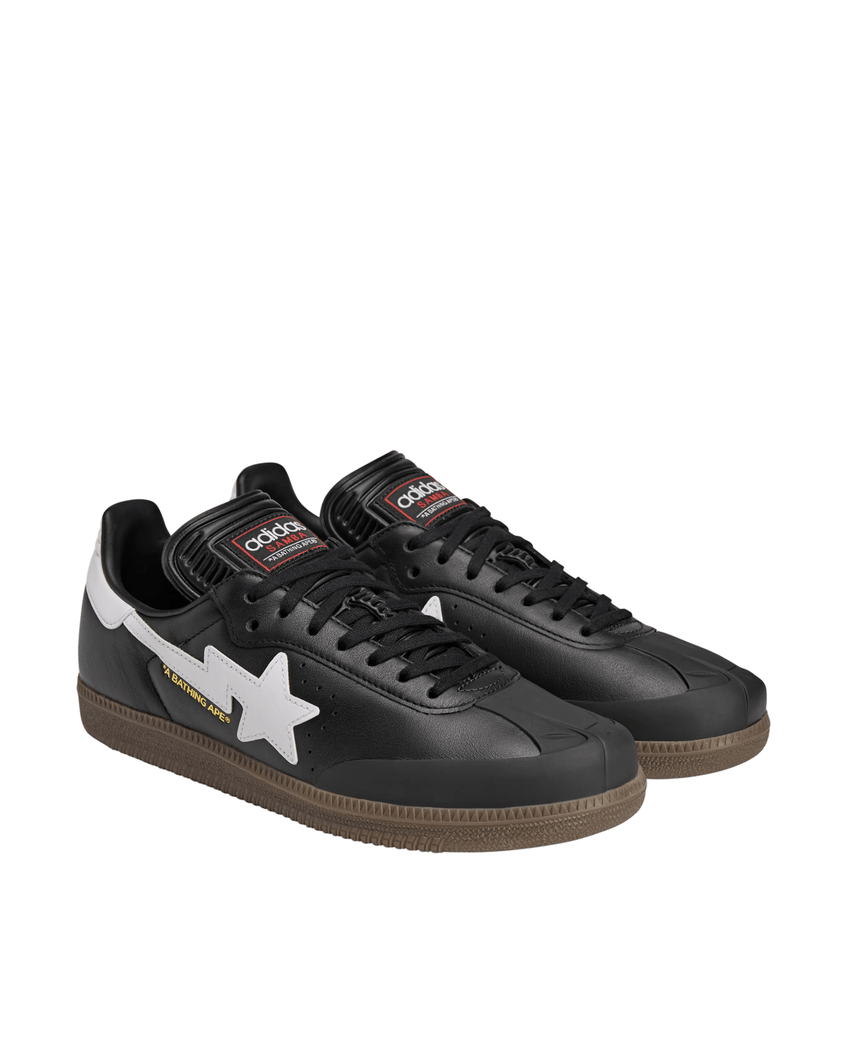 adidas Samba BAPE (Core Black/CloudWhite/Gum) - Patta