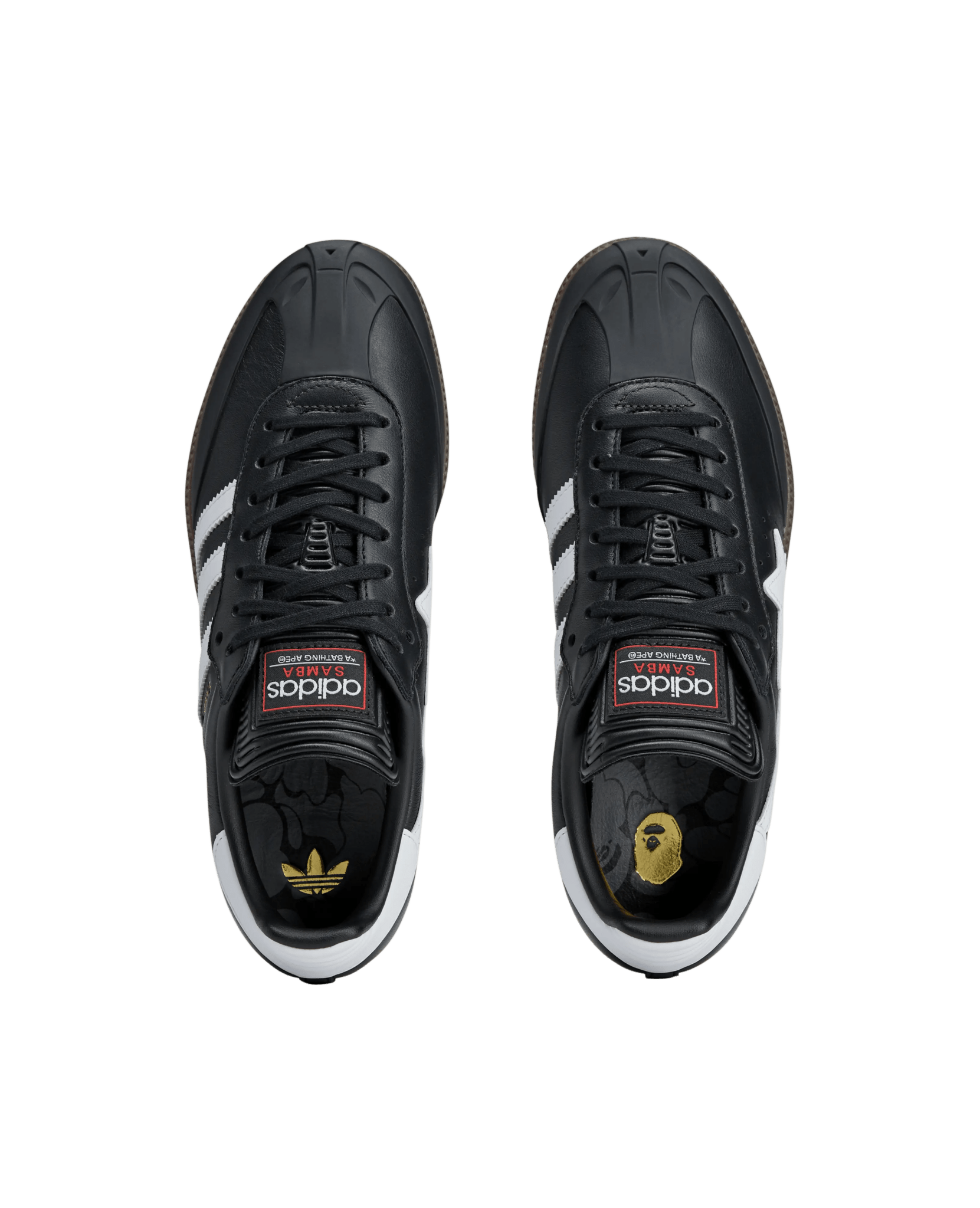 adidas Samba BAPE (Core Black/CloudWhite/Gum) - Patta